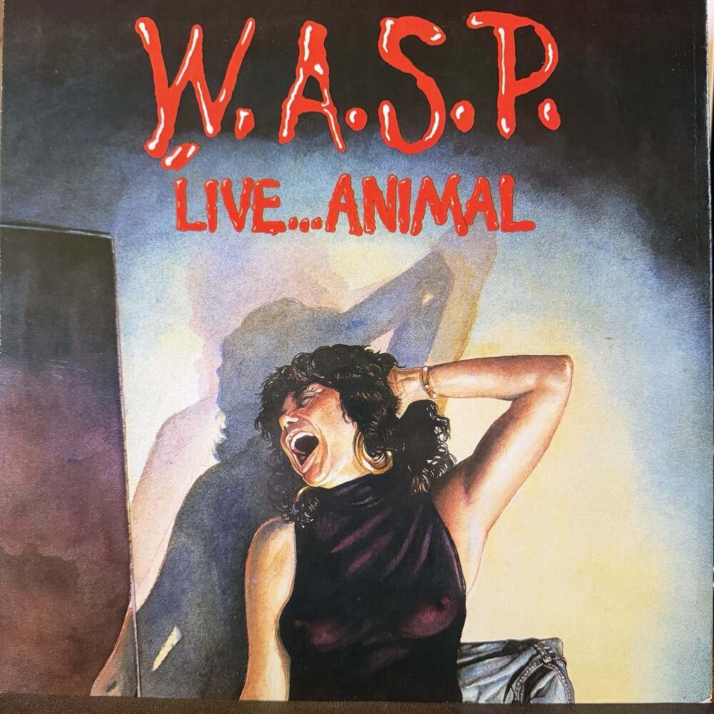 Rare W.A.S.P. Live Animal (F**k Like A Beast) US 1st Press 1987 12" Single NM